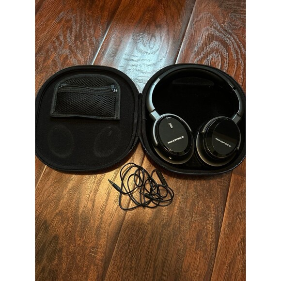 Monoprice Z665 Active Noise Cancelling Wired Headphones w/Case - Picture 1 of 4